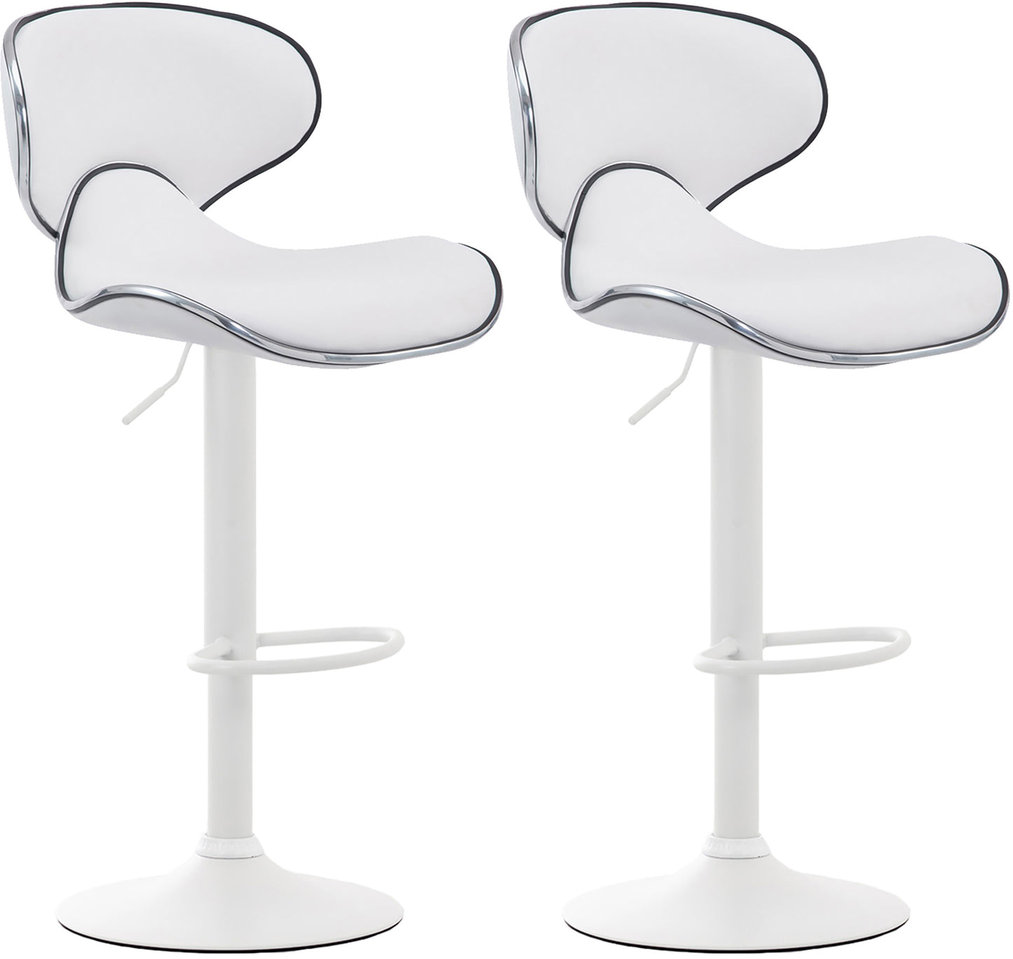 2er Set Barhocker Las Vegas Kunstleder