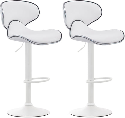 2er Set Barhocker Las Vegas Kunstleder