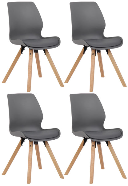 4er Set Stuhl Luna