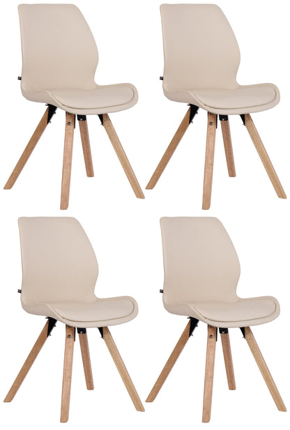 4er Set Stuhl Luna
