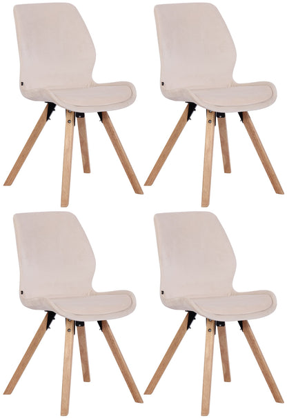 4er Set Stuhl Luna