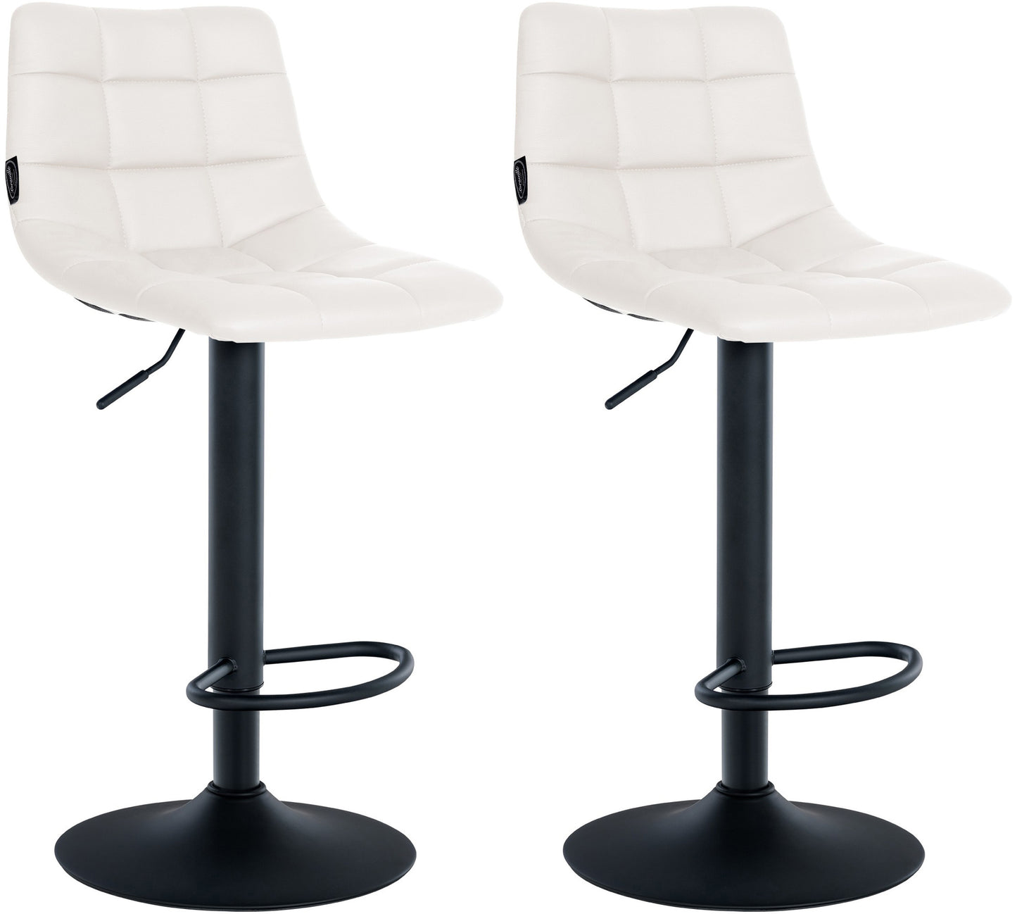 2er Set Barhocker Jerry Kunstleder