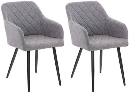 2er Set Esszimmerstuhl Shila