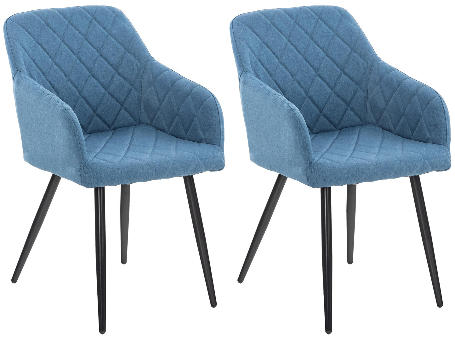 2er Set Esszimmerstuhl Shila