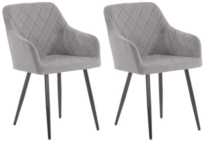 2er Set Esszimmerstuhl Shila