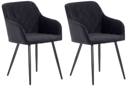 2er Set Esszimmerstuhl Shila