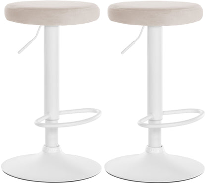 2er Set Barhocker Ponte Samt