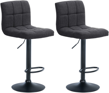 2er Set Barhocker Calma Stoff
