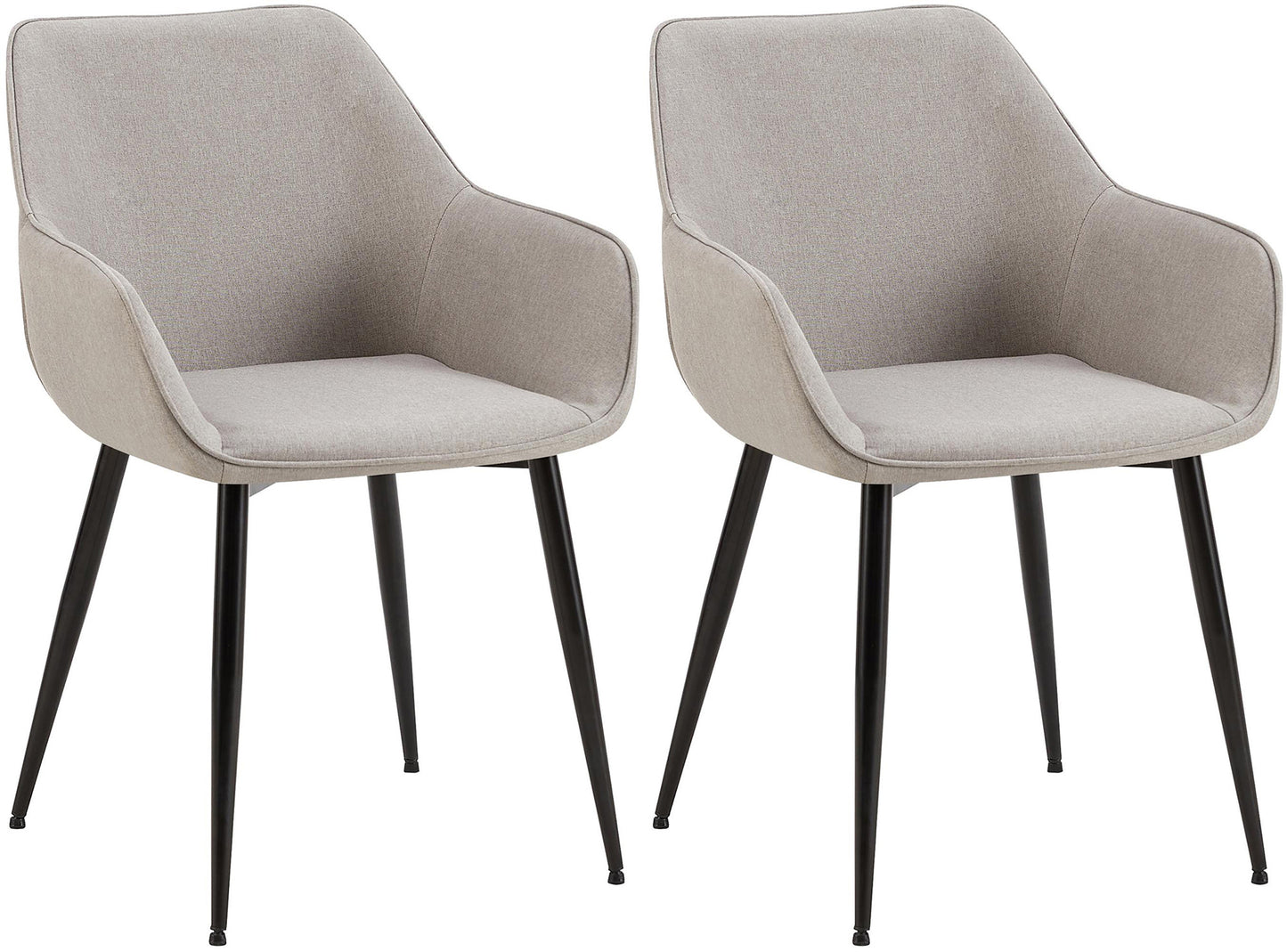 2er Set Esszimmerstuhl Vessa