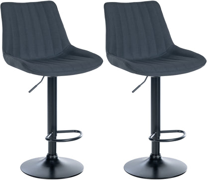 2er Set Barhocker Toni Stoff