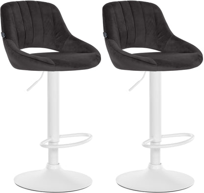 2er Set Barhocker Milet Samt