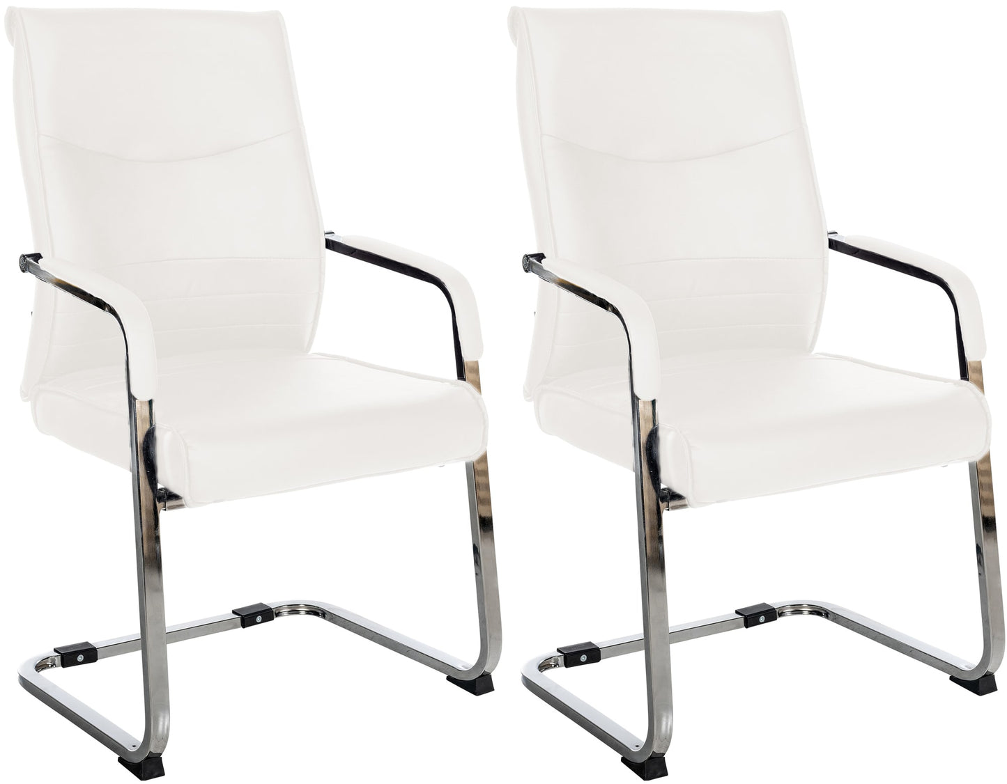 2er Set Besucherstuhl Hobart