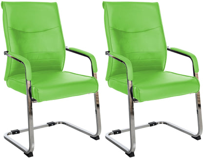 2er Set Besucherstuhl Hobart