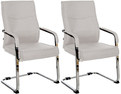 2er Set Besucherstuhl Hobart