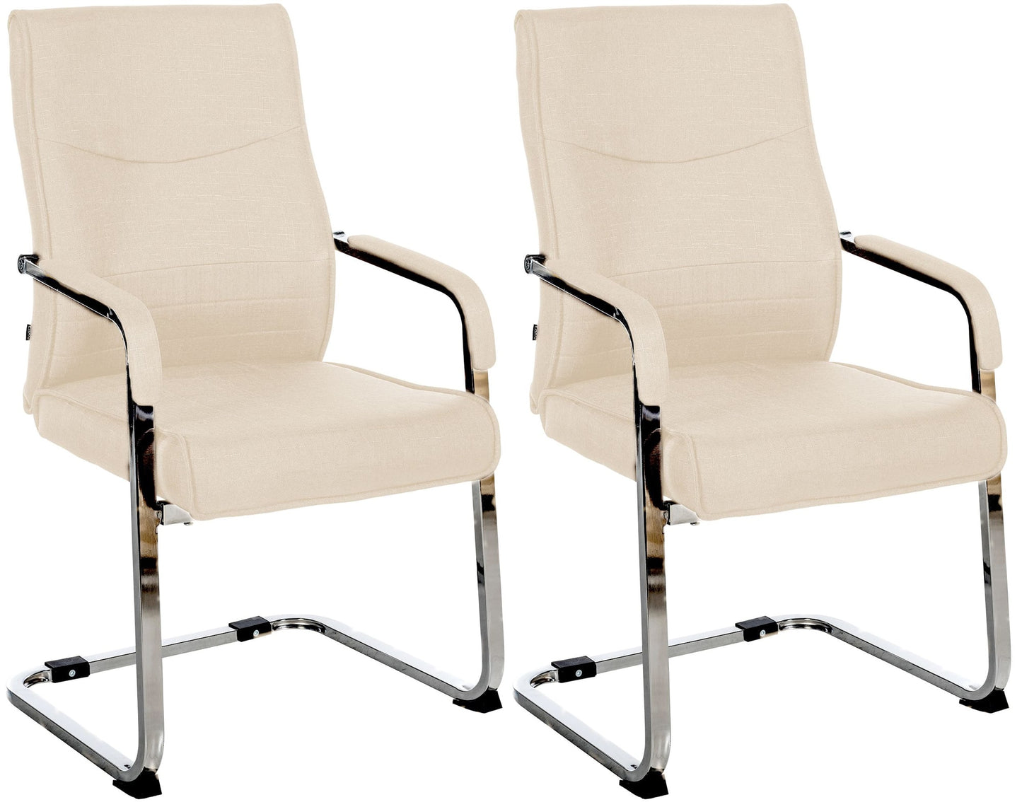 2er Set Besucherstuhl Hobart