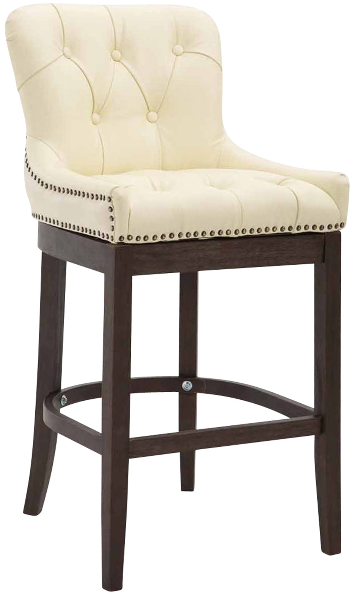 Barhocker Lakewood Echtleder, Antik-dunkel