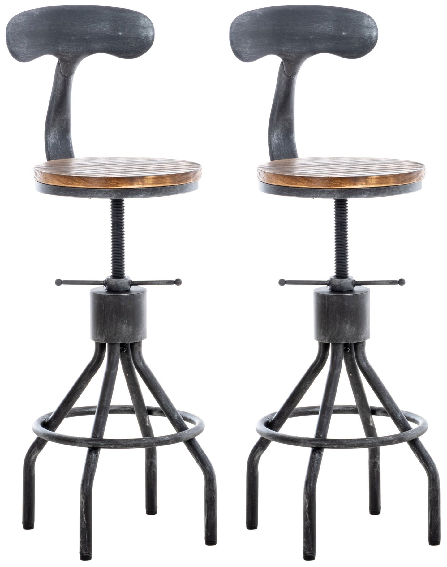 2er Set Barhocker Hanam