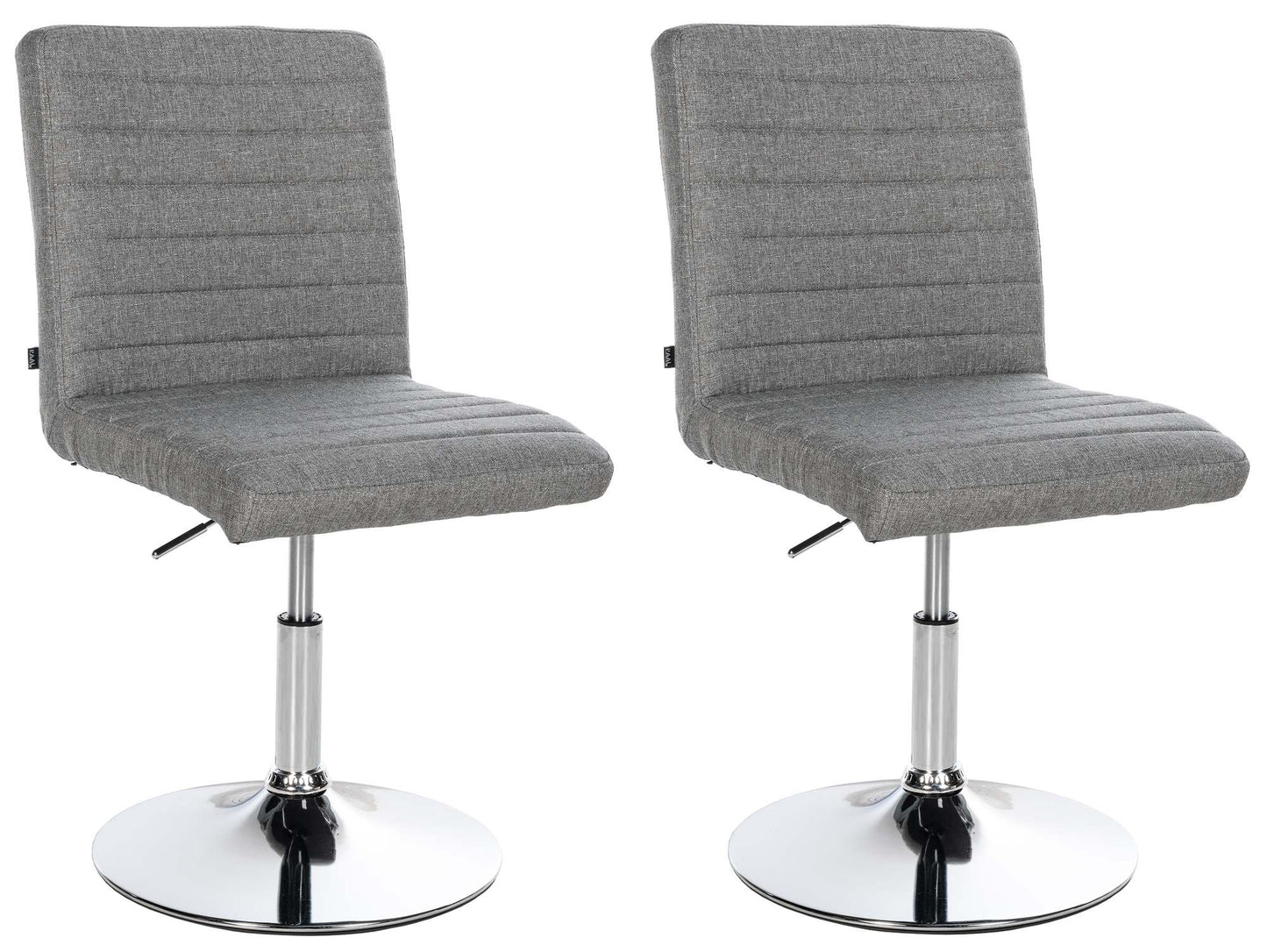 2er Set Esszimmerstuhl Elvas Stoff