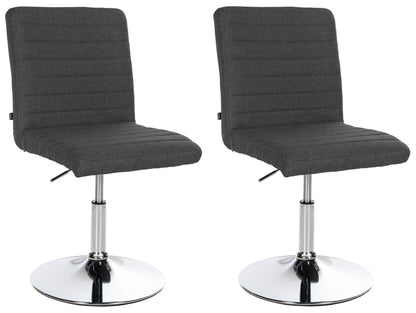 2er Set Esszimmerstuhl Elvas Stoff