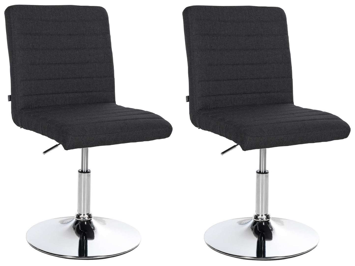 2er Set Esszimmerstuhl Elvas Stoff