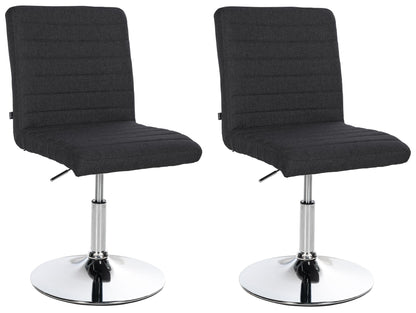 2er Set Esszimmerstuhl Elvas Stoff