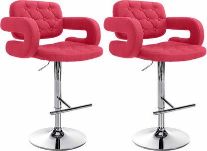 2er Set Barhocker Dublin Stoff