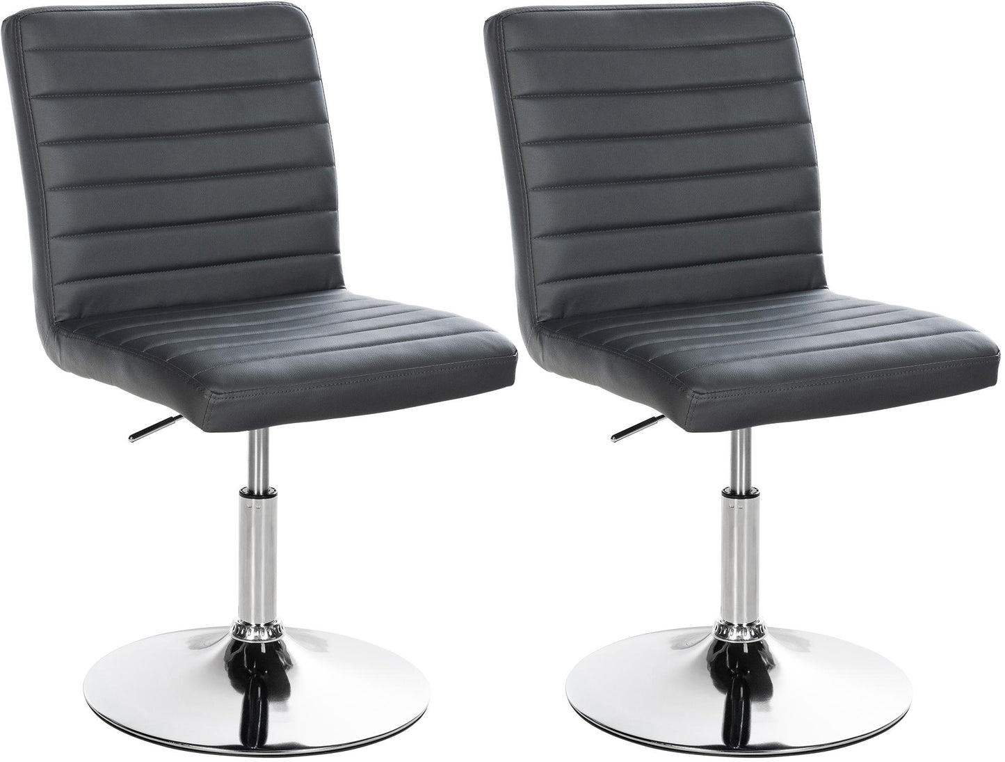 2er Set Esszimmerstuhl Elvas Kunstleder