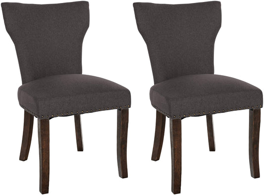 2er Set Esszimmerstuhl Zadar Stoff