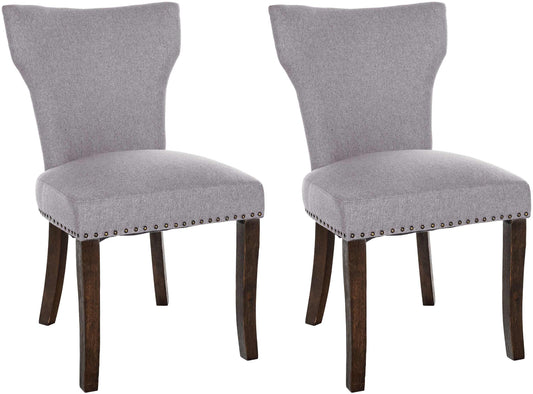 2er Set Esszimmerstuhl Zadar Stoff