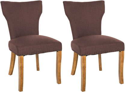 2er Set Esszimmerstuhl Zadar Stoff