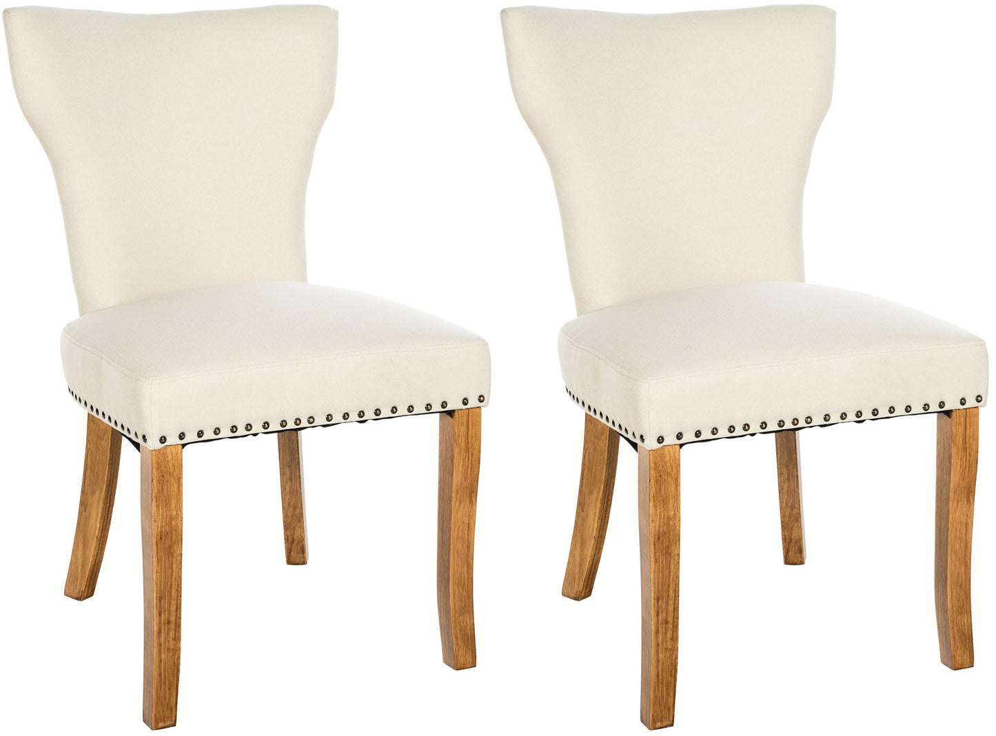 2er Set Esszimmerstuhl Zadar Stoff