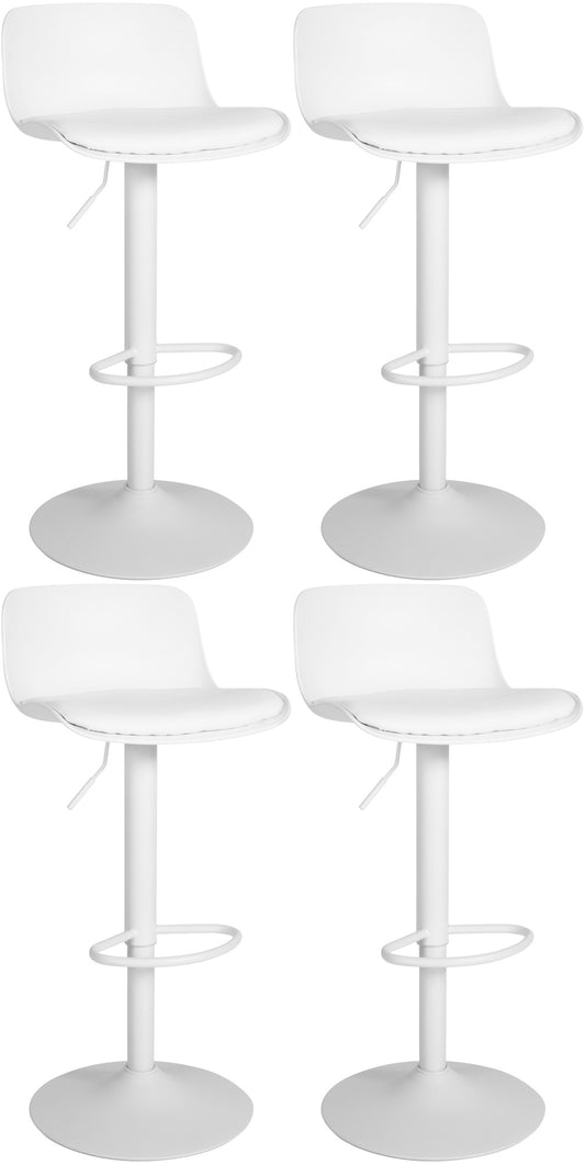 4er Set Barhocker Almada Kunstleder