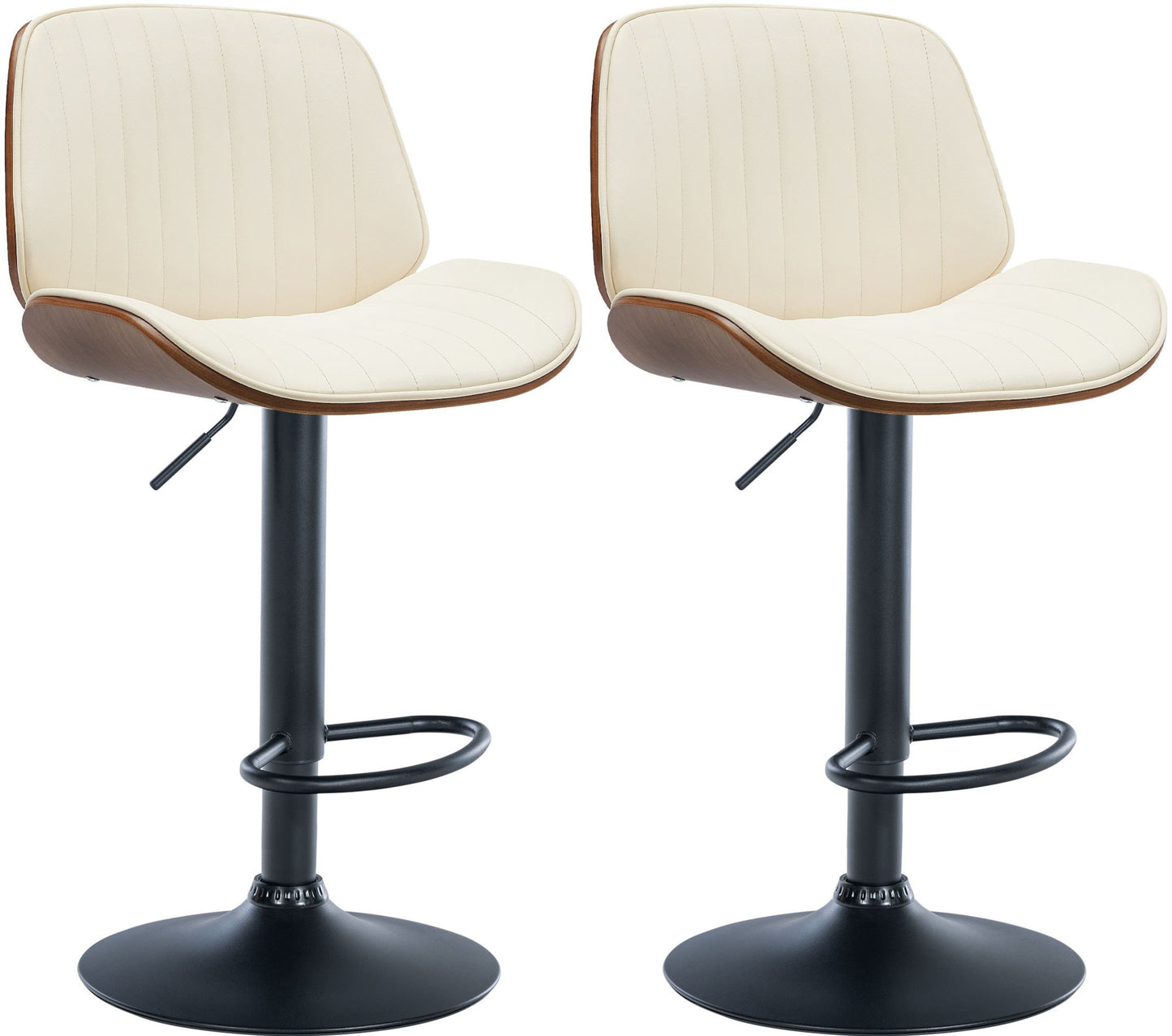 2er Set Barhocker Nova Kunstleder