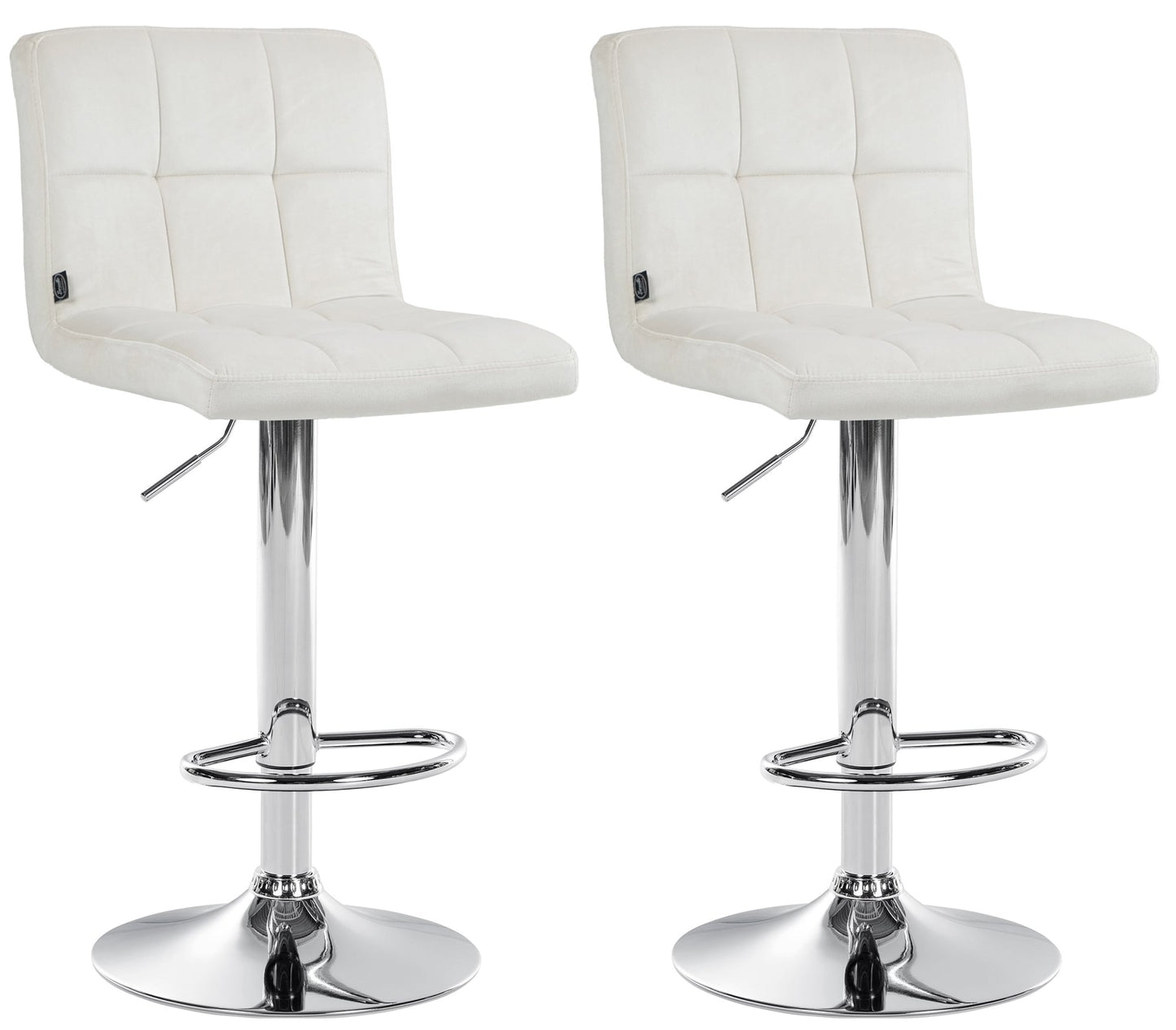 2er Set Barhocker Peru Samt