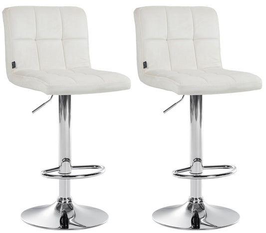 2er Set Barhocker Peru Samt