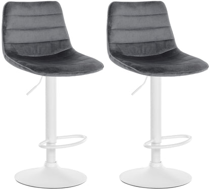 2er Set Barhocker Lex Samt