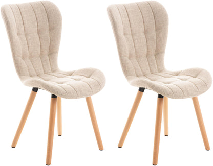 2er Set Esszimmerstuhl Elda