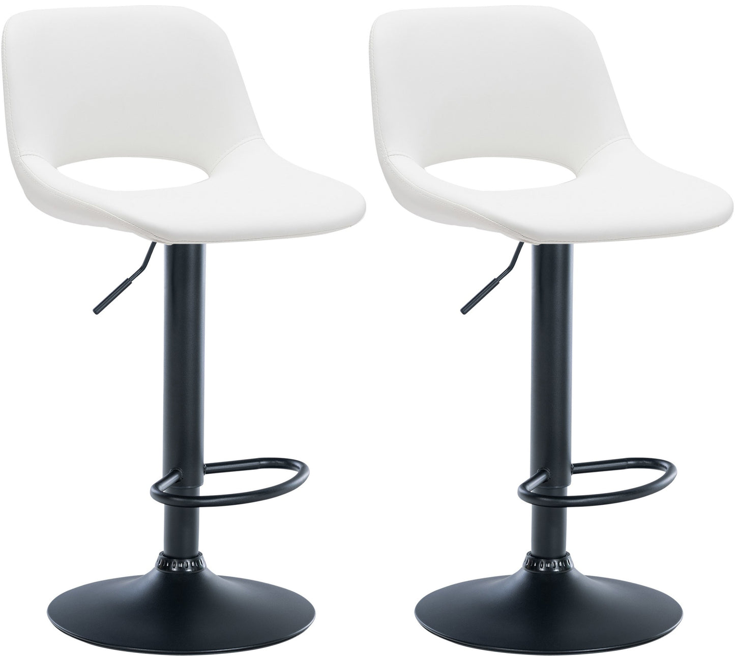 2er Set Barhocker Camden Kunstleder