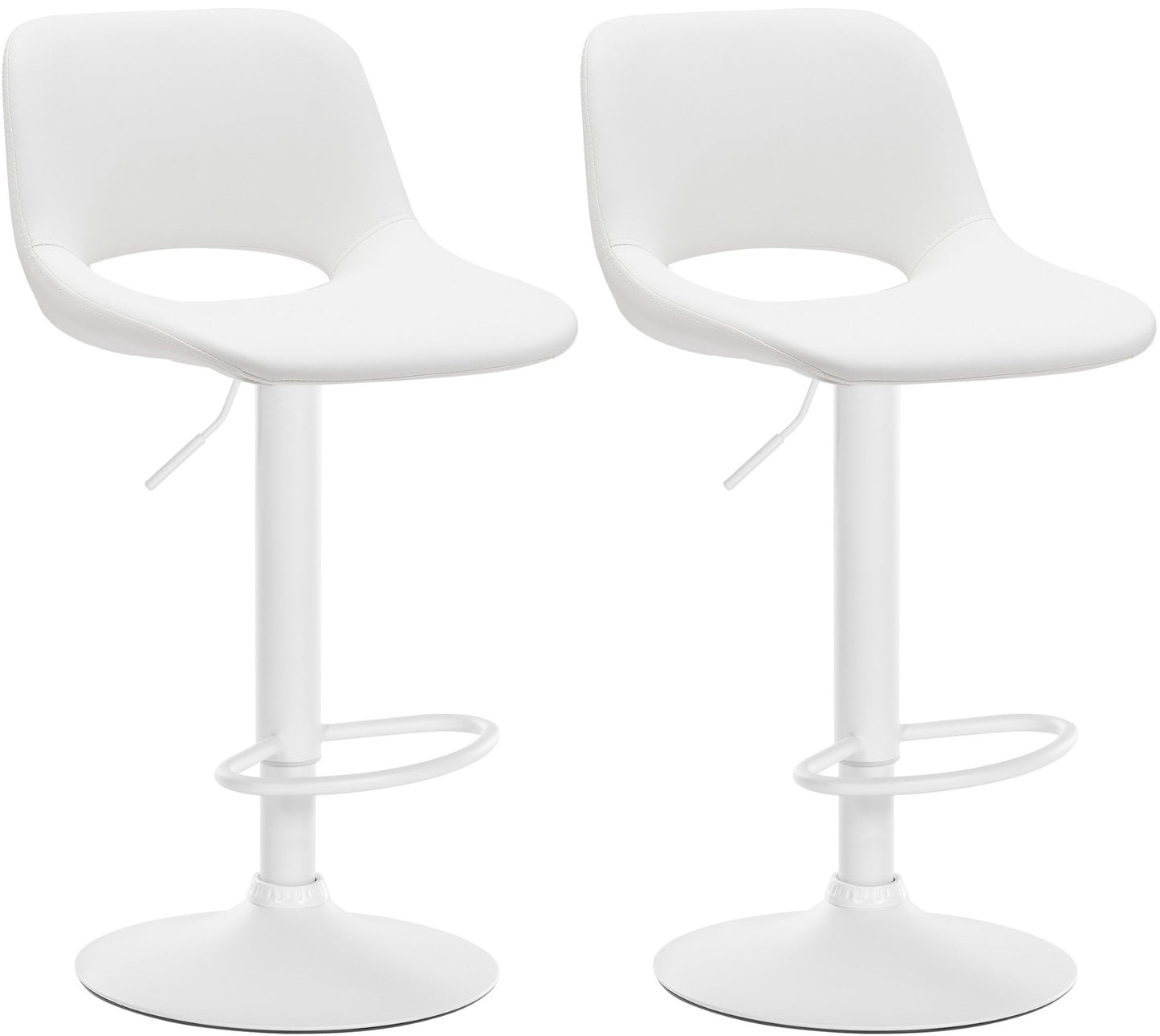 2er Set Barhocker Camden Kunstleder