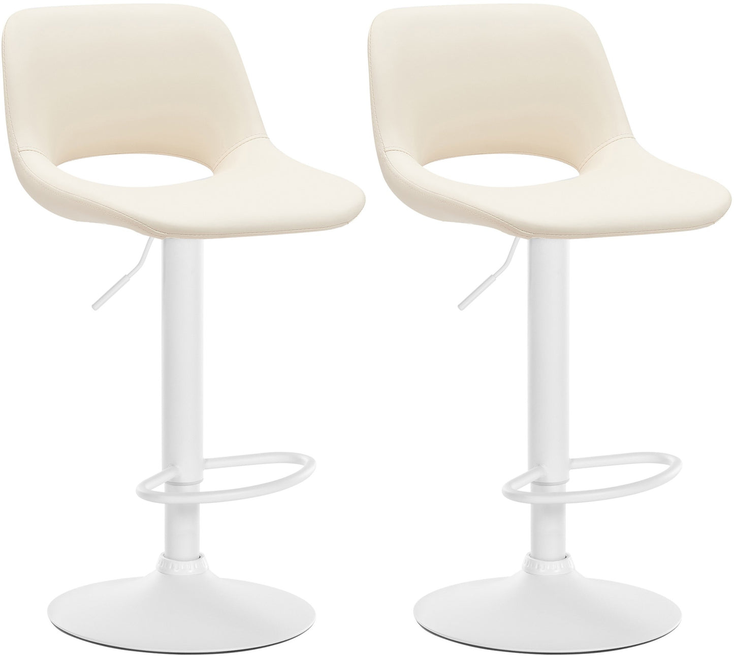 2er Set Barhocker Camden Kunstleder