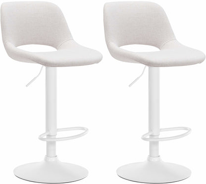 2er Set Barhocker Camden Stoff