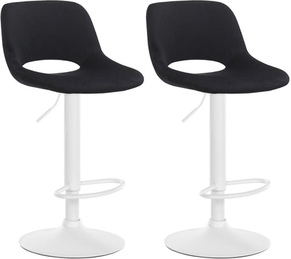 2er Set Barhocker Camden Samt