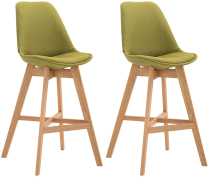 2er Set Barhocker Cannes Stoff