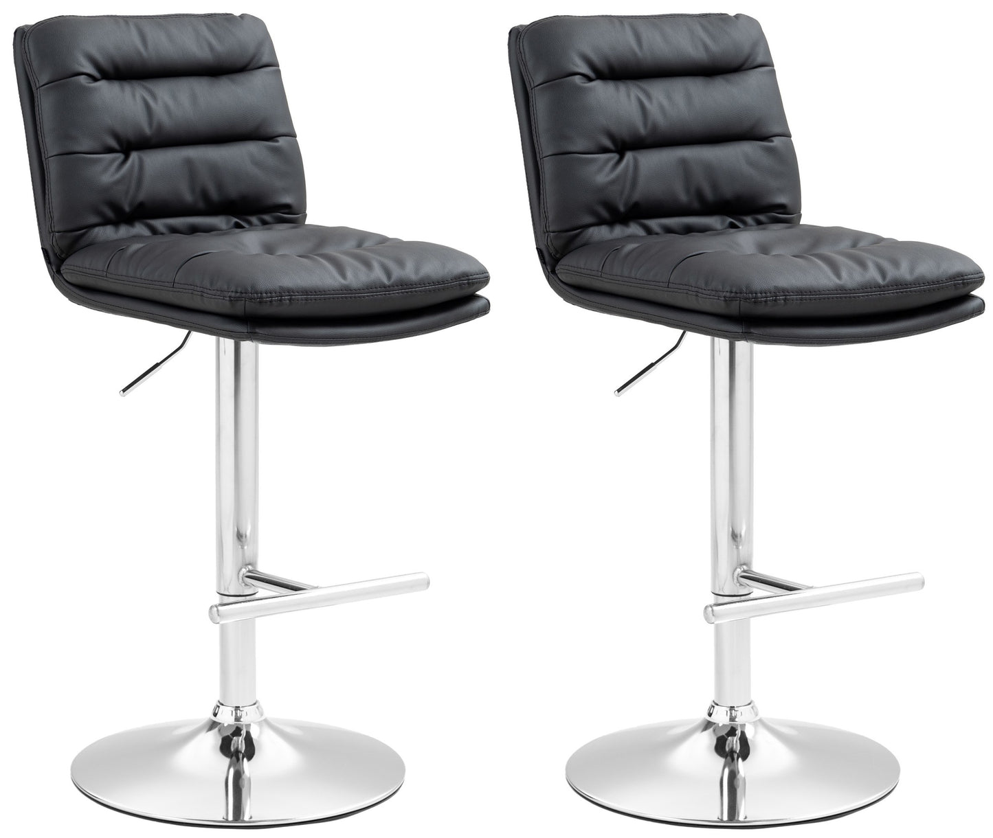 2er Set Barhocker Damar Kunstleder