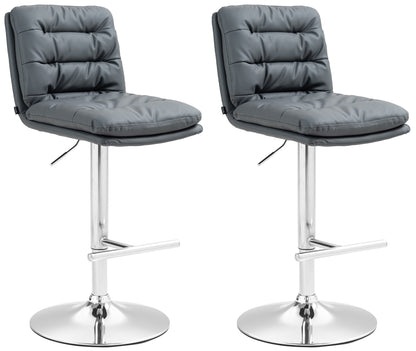 2er Set Barhocker Damar Kunstleder