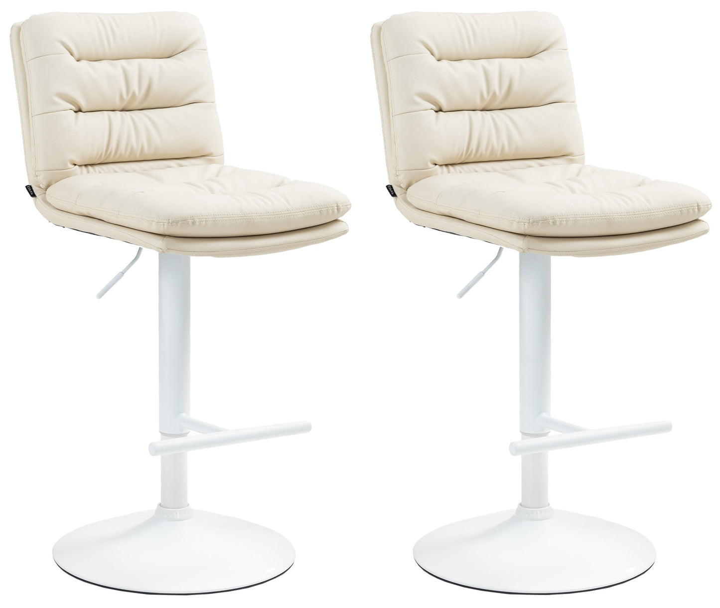 2er Set Barhocker Damar Kunstleder