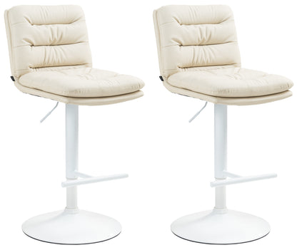 2er Set Barhocker Damar Kunstleder