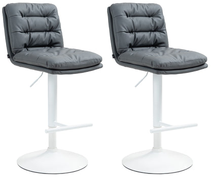 2er Set Barhocker Damar Kunstleder