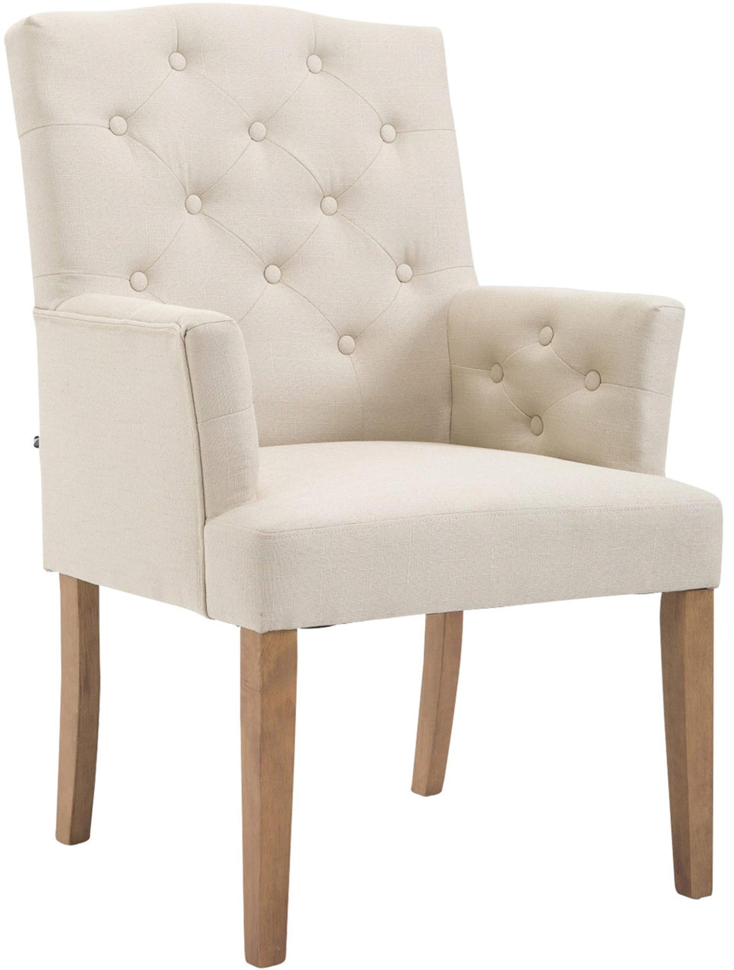 Esszimmerstuhl Sugar im Chesterfield-Stil