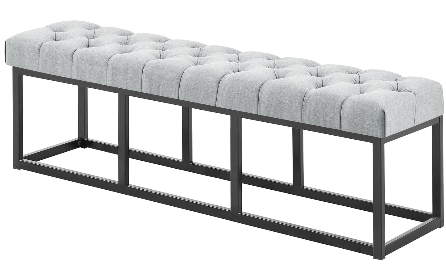 Sitzbank Amun Stoff Schwarz